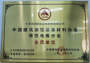 中国建筑装饰装修材料协会弹性地板分会会员单位